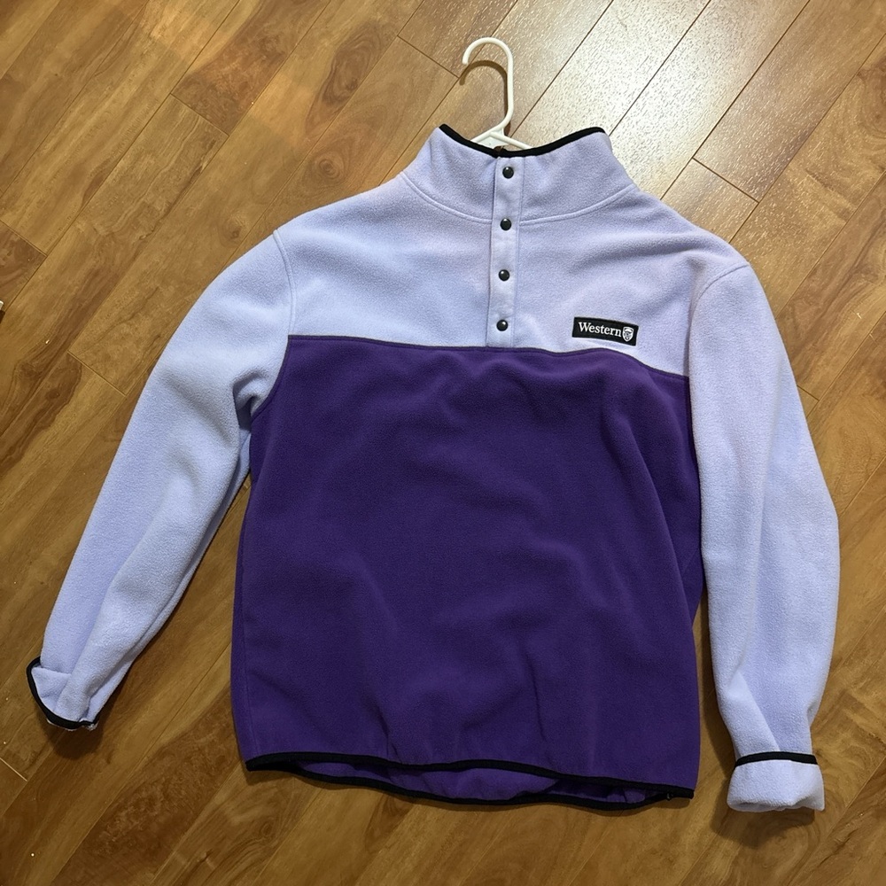 Varsity Lavender Fleece Pullover